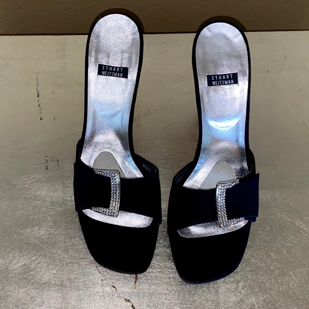 New Stuart Weitzman Swarovski crystal platforms